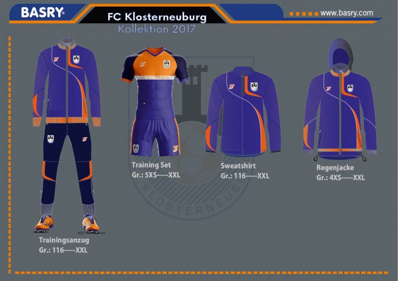 FCC Klosterneuburg Trainingsbekleidung