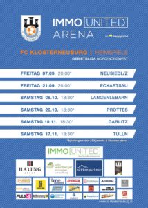 FC Klosterneuburg Termine